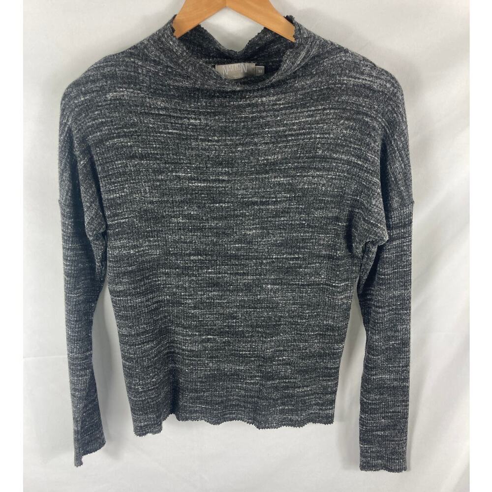 Nation LTD By Jen Menchaca mock neck top size medium
